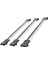 Vauxhall Frontera 1999-2004 Arası ile Uyumlu Fly Model Ara Atkı Tavan Barı Gri 3 Adet Bar 1
