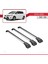 Toyota Verso 2009-2018 Arası ile Uyumlu Ace-1 Ara Atkı Tavan Barı Gri 3 Adet Bar 3