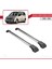 Toyota Yaris Verso (XP20) 2000-2005 Arası ile Uyumlu Ace-1 Ara Atkı Tavan Barı Gri 3
