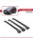 Vauxhall Frontera 1999-2004 Arası ile Uyumlu Ace-1 Ara Atkı Tavan Barı Siyah 3 Adet Bar 3