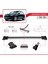Volkswagen Touareg 2010-2015 Arası ile Uyumlu Fly Model Ara Atkı Tavan Barı Gri 4