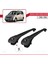 Toyota Yaris Verso (XP20) 2000-2005 Arası ile Uyumlu Ace-1 Ara Atkı Tavan Barı Siyah 4