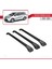 Toyota Sienna (XL40) 2021 ve Sonrası ile Uyumlu Ace-1 Ara Atkı Tavan Barı Siyah 3 Adet Bar 3