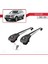 Volvo XC90 2003-2015 Arası ile Uyumlu Ace-1 Ara Atkı Tavan Barı Gri 4