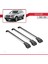 Volvo XC90 2003-2015 Arası ile Uyumlu Ace-1 Ara Atkı Tavan Barı Gri 3 Adet Bar 3