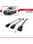 Volvo XC90 2003-2015 Arası ile Uyumlu Ace-1 Ara Atkı Tavan Barı Gri 3 Adet Bar 4