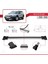 Volvo XC70 (Au) 2000-2008 Arası ile Uyumlu Fly Model Ara Atkı Tavan Barı Gri 4