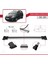 Toyota Corolla Spacio (E120) 2001-2007 Arası ile Uyumlu Fly Model Ara Atkı Tavan Barı Gri 4