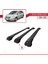 Toyota Sienna (XL20) 2004-2010 Arası ile Uyumlu Ace-1 Ara Atkı Tavan Barı Siyah 3 Adet Bar 4
