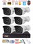6 Kamera Geniş Açı 1080P Full Hd Görüntü 36 LED Gece Görüşlü-Su Geçirmez Güvenlik Kamera Seti 500 GB 2