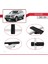 Volvo XC90 2003-2015 Arası ile Uyumlu Basic Model Ara Atkı Tavan Barı Siyah 3 Adet 4