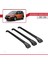 Volkswagen Touran Cross 2007-2010 Arası ile Uyumlu Ace-1 Ara Atkı Tavan Barı Siyah 3 Adet Bar 3