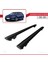 Volkswagen Passat (B7) Varıant 2010-2015 Arası ile Uyumlu Hook Model Anahtar Kilitli Ara Atkı Tavan Barı Siyah 4