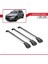 Volkswagen Tiguan 2007-2016 Arası ile Uyumlu Ace-1 Ara Atkı Tavan Barı Gri 3 Adet Bar 3