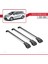 Toyota Sienna (XL40) 2021 ve Sonrası ile Uyumlu Ace-1 Ara Atkı Tavan Barı Gri 3 Adet Bar 3