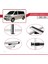 Volkswagen Caravelle (T5) 2003-2015 Arası ile Uyumlu Basic Model Ara Atkı Tavan Barı Gri 3 Adet 4