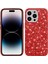 iPhone 14 Pro Glitter Sequins Elektraplatma Tpu Çerçeve Pc Arka Telefon Kılıfı (Yurt Dışından) 1