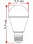 4,9W (40W) E27 Mini LED Ampul 2700K Sarı Avize LED Lamba 2