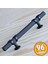Burç 96 mm Mat Siyah Metal Kulp Mobilya Çekmece Mutfak Kapak Dolap Kulpları Dolabı Kulbu Kulpu 1