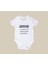 Bebek Ekru Organik Annem ve Babam Yazılı Kısa Kol Body 2'li Set Annem Babam 4