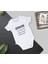 Bebek Ekru Organik Annem ve Babam Yazılı Kısa Kol Body 2'li Set Annem Babam 2