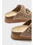 Bej Deri Kadın Terlik 4