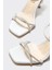 Lame Kadın Topuklu Sandalet 3