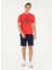Bisiklet Yaka Kırmızı Erkek T-Shirt EVLET 3