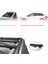 Volkswagen Transporter (T5) 2003-2015 Arası ile Uyumlu Fly Model Ara Atkı Tavan Barı Siyah 4 Adet Bar 1