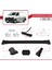 Volkswagen Transporter (T5) 2003-2015 Arası ile Uyumlu Fly Model Ara Atkı Tavan Barı Siyah 4 Adet Bar 3