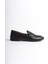 Kadın Deri Loafer & Babet Siyah -MCMNG12103-S 2