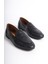 Kadın Deri Loafer & Babet Siyah -MCMNG12103-S 4