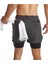 Erkek Running Hızlı Kuruma Micropoly Antrenman Halısaha Fitness Kısa Taytlı Outdoor Şort 4
