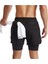 Erkek Running Hızlı Kuruma Micropoly Antrenman Halısaha Fitness Kısa Taytlı Outdoor Şort 5