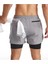 Erkek Running Hızlı Kuruma Micropoly Antrenman Halısaha Fitness Kısa Taytlı Outdoor Şort 5