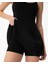 Siyah Active Şortlu Modal Tenis Yoga Spor Elbisesi 3