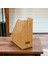 Ahşap Rattan Dergilik Kitaplık Doğal Bohem Özel Üretim Organizer 33CM 2