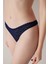 Easy Lace Dantel V Kesim Lacivert Tanga Külot 1