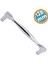 Mobilya Mutfak Dolabı Çekmece Dolap Kulpları Kapak Kulpu Kulbu Krom Renk 128 mm Metal Kare Kulp 1