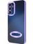Galaxy A15 Kılıf Kamera Korumalı Logo Gösteren Omega Kapak Lila 2