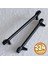 Prade 224 mm Mat Siyah Metal Kulp Mobilya Çekmece Mutfak Dolap Kapak Kulpları Dolabı Kulbu Kulpu 1