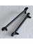 Prade 224 mm Mat Siyah Metal Kulp Mobilya Çekmece Mutfak Dolap Kapak Kulpları Dolabı Kulbu Kulpu 2