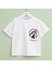 Erkek Çocuk Kısa Kol T-Shirt - 16790 - Beyaz 1