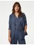 Relaxed Fit Keten Blazer Ceket 2