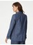 Relaxed Fit Keten Blazer Ceket 3