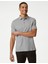 Marks & Spencer Saf Pamuklu Desenli Polo Yaka T-Shirt 2