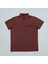 Erkek Kısa Kol Düğmeli Polo Yaka T-Shirt - Djs-276 - Bordo 1