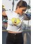 Kalpli Sünger Bob Baskılı Crop Top, Kadın Sponge Bob Baskılı Crop Bluz 2