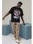 Unisex Hakeem Olajuwon Baskılı T-Shirt Erkek-Kadın Basketbol Temalı T-Shirt 3