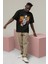 Unisex Jordan Clarkson Baskılı T-Shirt Erkek-Kadın Basketbol Temalı T-Shirt 3
